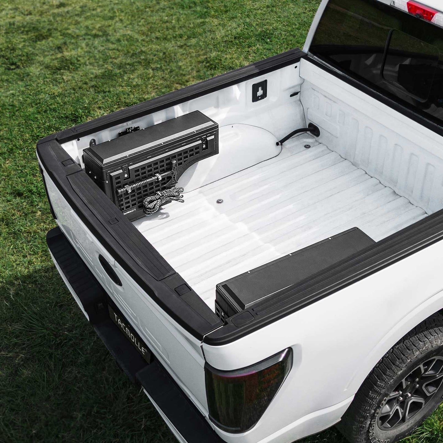 숨겨진 테이블이 있는 TACMOLLE 후면 사이드 윈도우 보관함, Jeep Wrangler JL 2018-2024에 적합