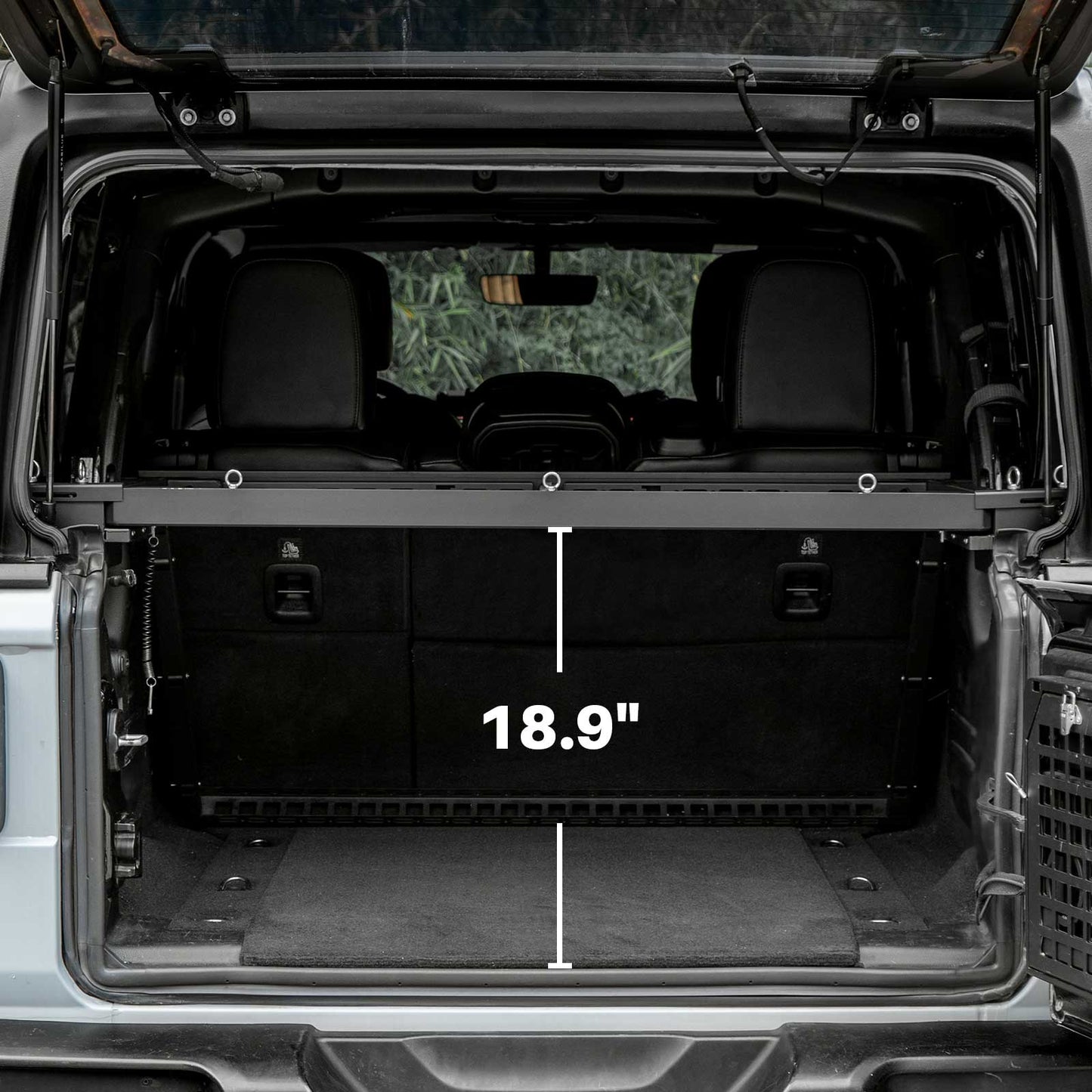 Rear Trunk Cargo Rack for Jeep Wrangler JLU 2018-2023