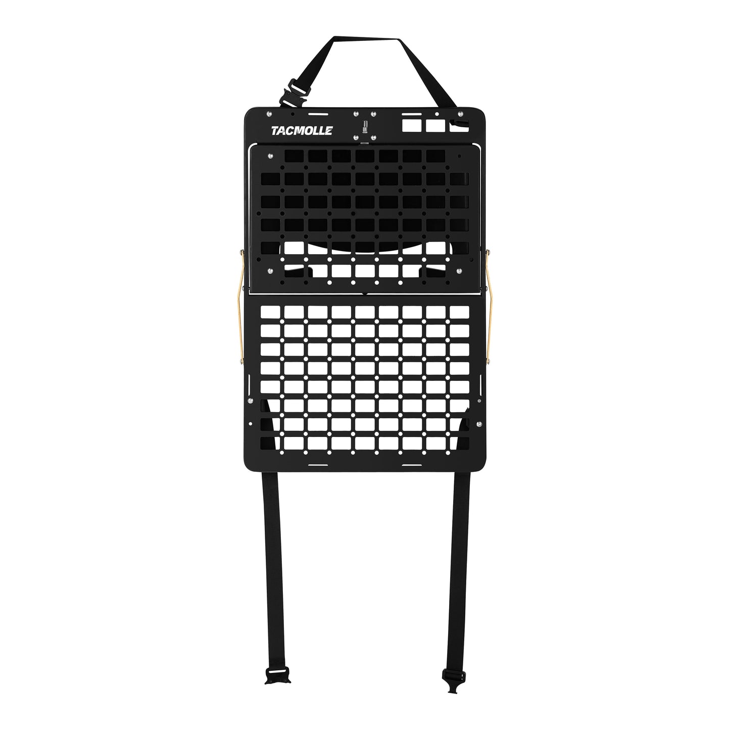 TACMOLLE Tactical Seat Back Organizer with Tray & Steering Wheel Tray for Vehicles - TACMOLLE