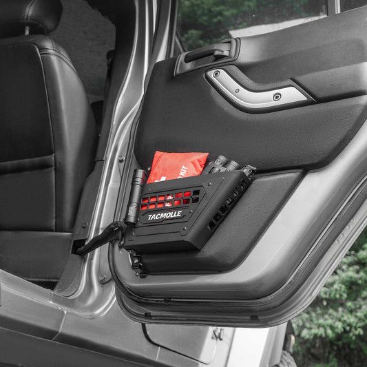 Rear Door Pockets for Jeep Wrangler JK 2007–2018, 1-Pair