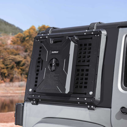 Rear Side Window MOLLE Panel for Jeep Wrangler JK 2007-2018, 2-Pack