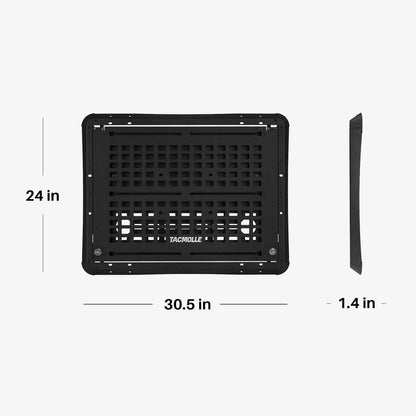 Rear Side Window MOLLE Panel for Jeep Wrangler JK 2007-2018, 2-Pack