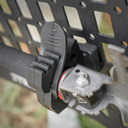 Quick Release Rubber Clamp for MOLLE Panel, 2-Pack