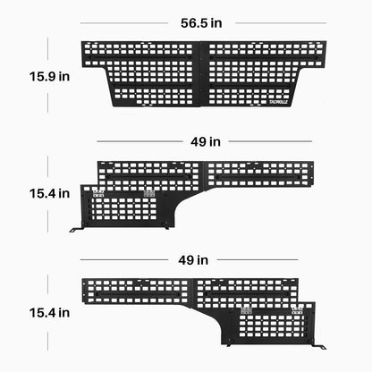 Truck Bed MOLLE Panel for Toyota Tacoma