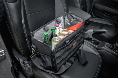 TACMOLLE Car Seat Back Organizer, 2 in 1 Carry Bag with Shoulder Strap - TACMOLLE