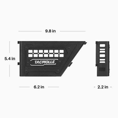 Front Door Pockets for Jeep Wrangler JK 2007–2018, 1-Pair
