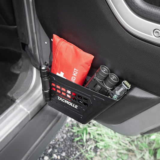 Rear Door Pockets for Jeep Wrangler JK 2007–2018, 1-Pair