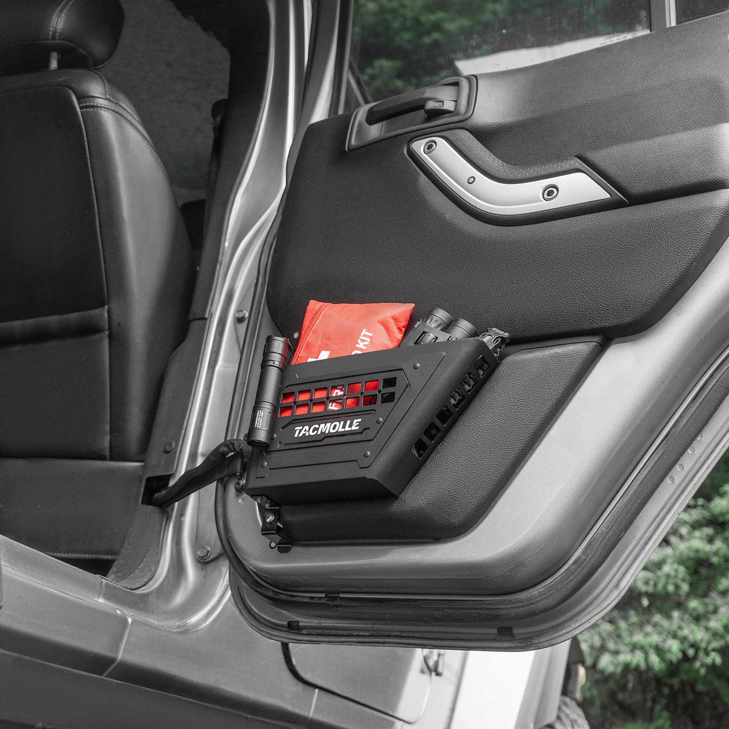 Rear Door Pockets for Jeep Wrangler JK 2007–2018, 1-Pair