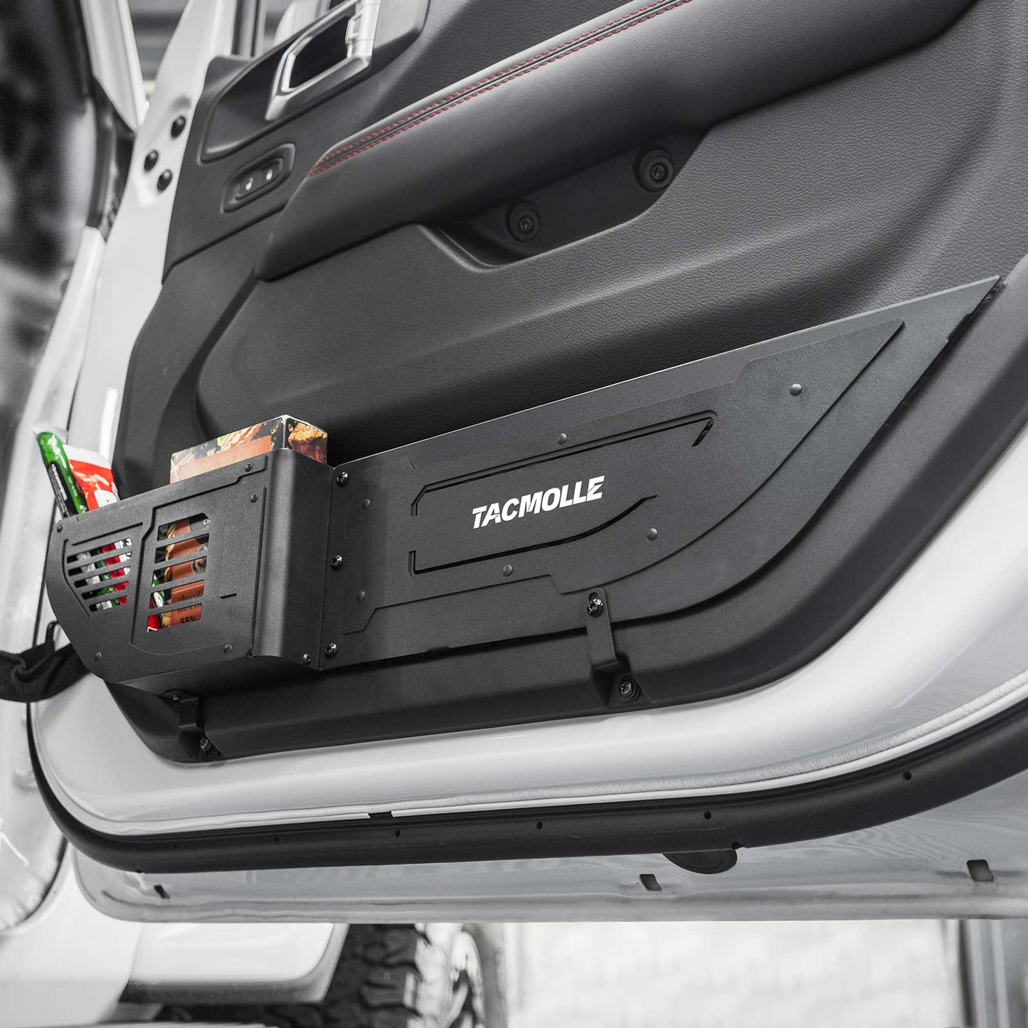 Front Door Pockets for Jeep Wrangler JL Gladiator JT 2018–2025, 1-Pair