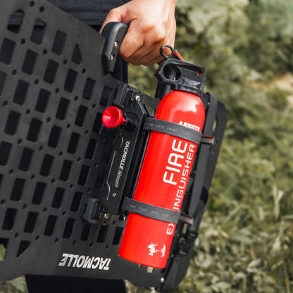 Mounting bracket base for fire extinguisher bracket 2